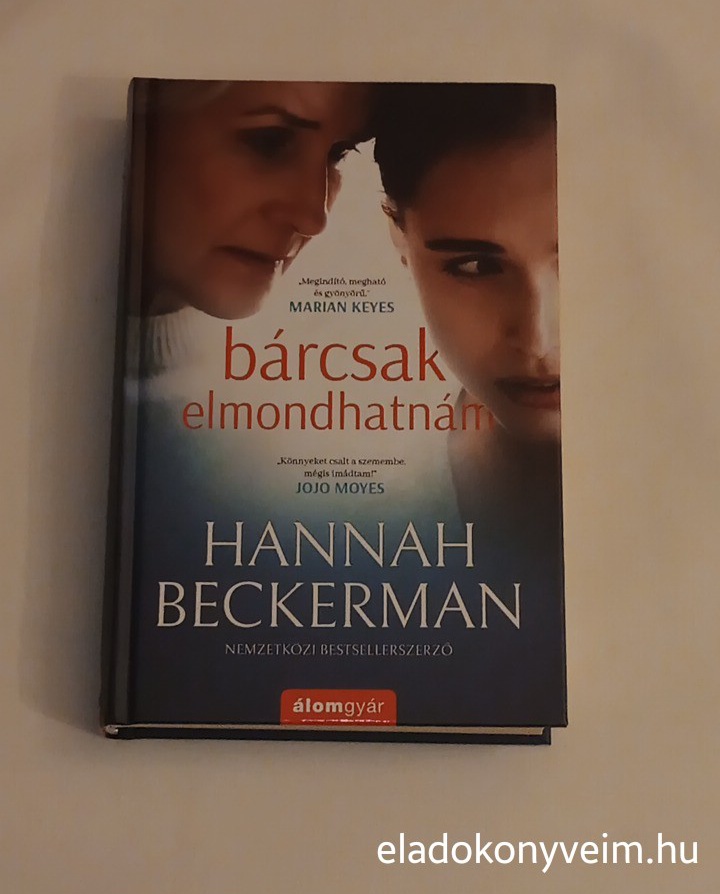 Hannah Beckerman: Bárcsak elmondhatnám - 1. kép