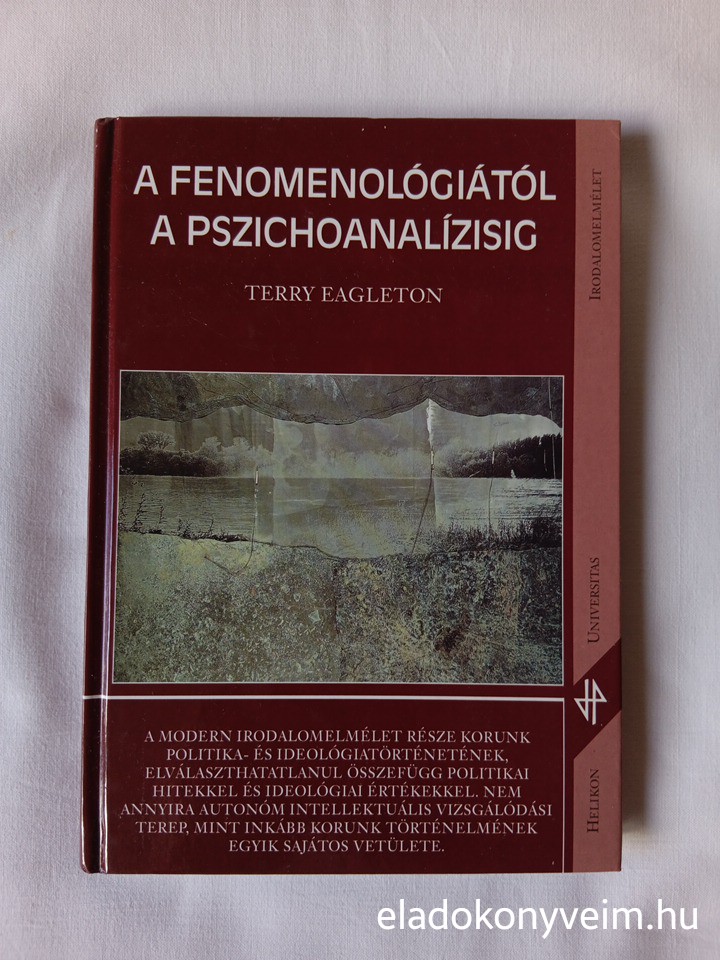 Terry Eagleton: A fenomenológiától a pszichoanalízisig - 1. kép