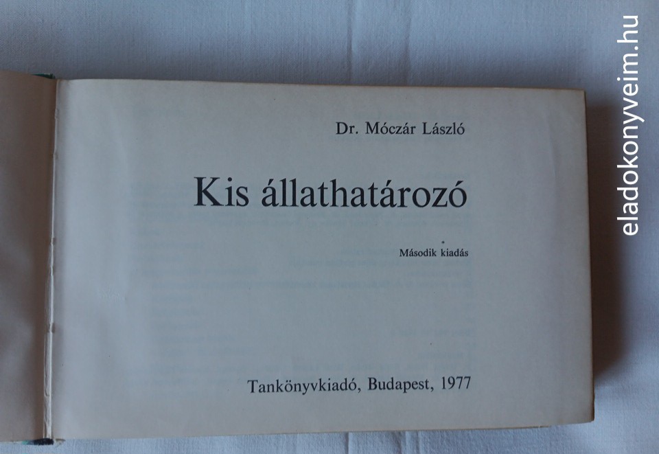 Móczár László: Kis állathatározó - 2. kép