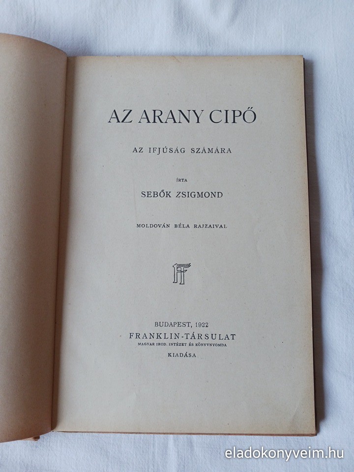 Sebők Zsigmond: Az arany cipő - 2. kép