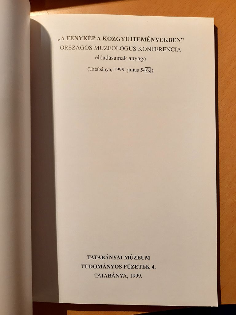 A fénykép a közgyűjteményekben - 2. kép