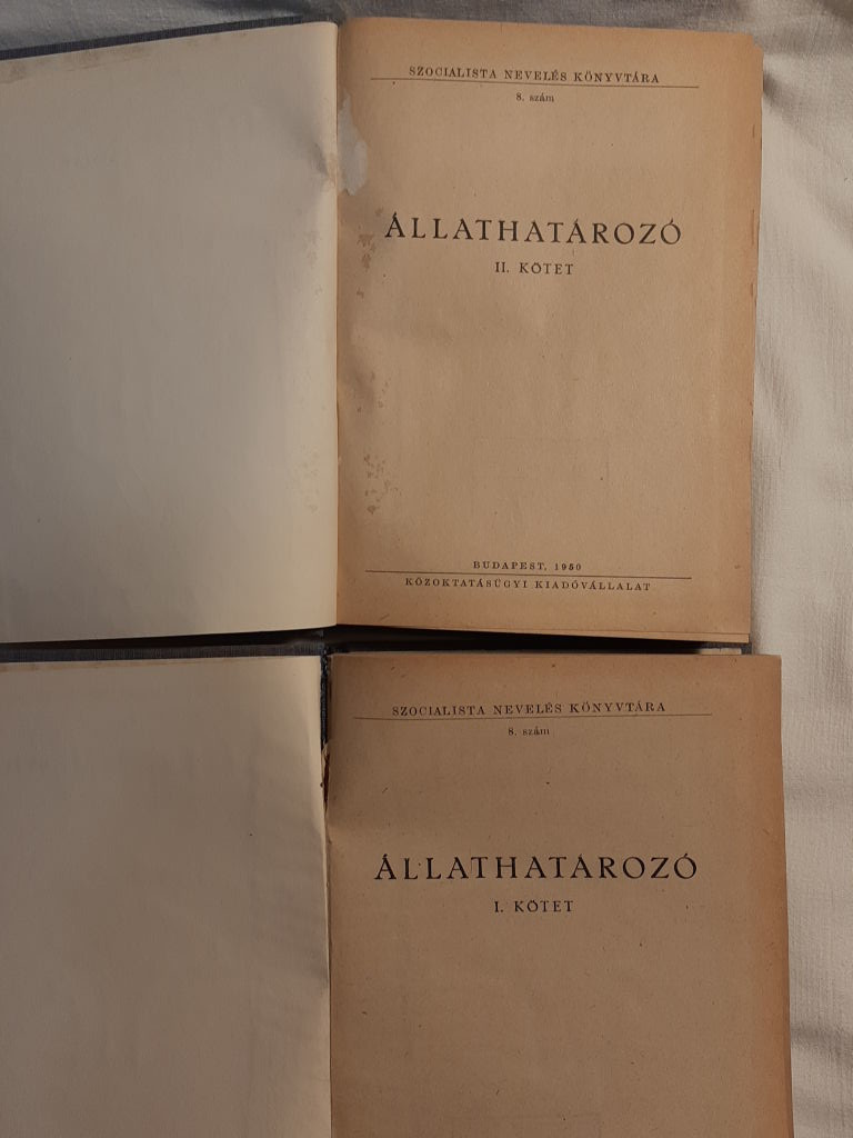 Móczár László: Állathatározó I-II. - 3. kép