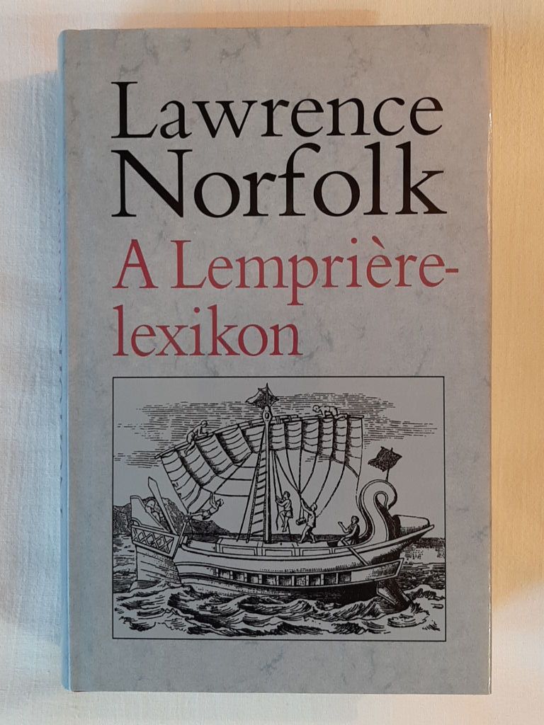Lawrence Norfolk: A Lempriere-lexikon - 1. kép