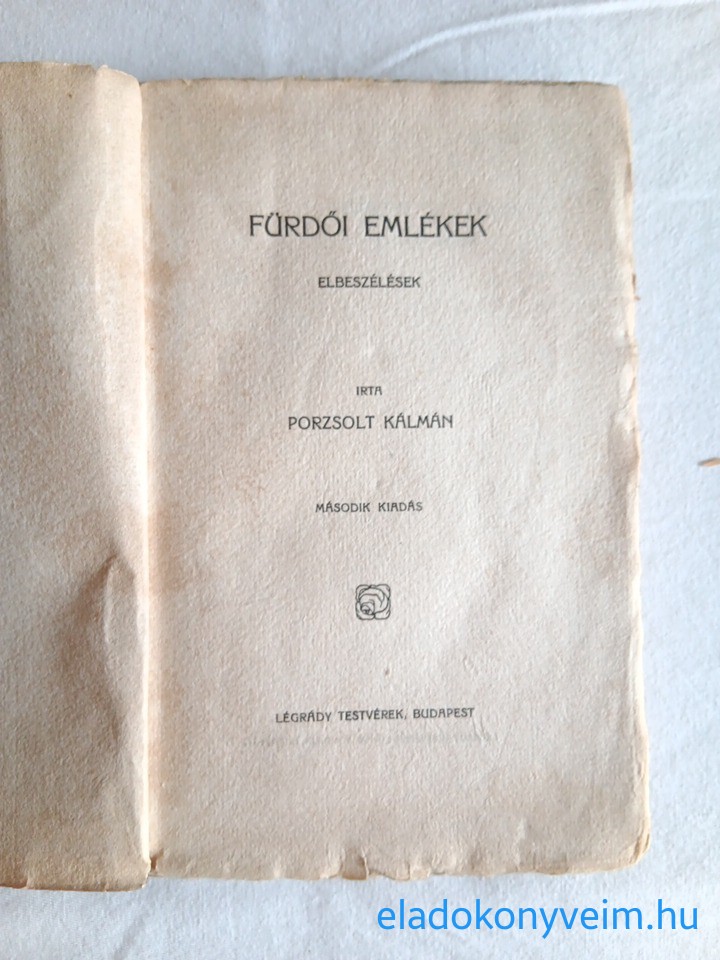 Porzsolt Kálmán: Fürdői emlékek - 2. kép