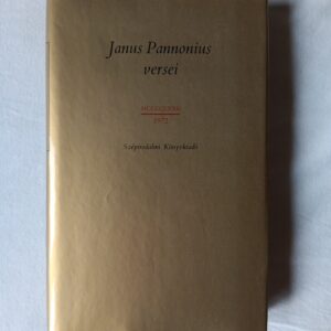 Kardos Tibor: Janus Pannonius versei