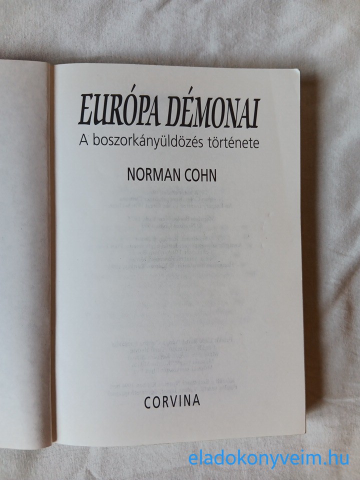 Norman Cohn: Európa démonai - 2. kép