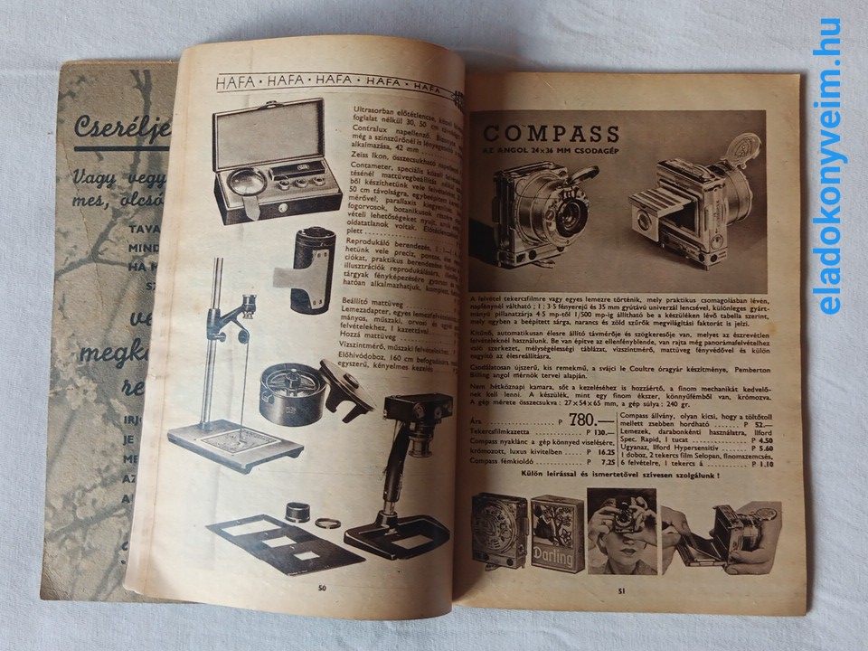 HAFA árjegyzék 1939 - 3. kép