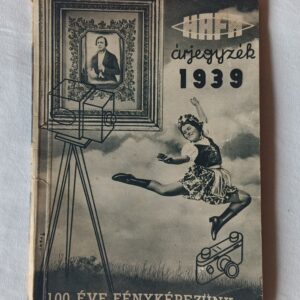 HAFA árjegyzék 1939