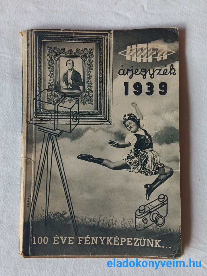 HAFA árjegyzék 1939 - 1. kép