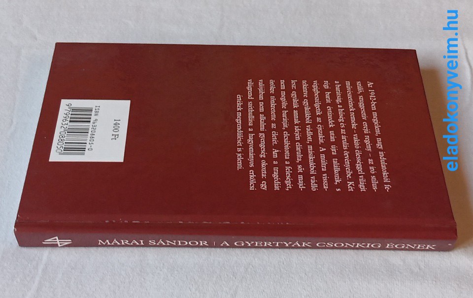 Márai Sándor: A gyertyák csonkig égnek - 3. kép