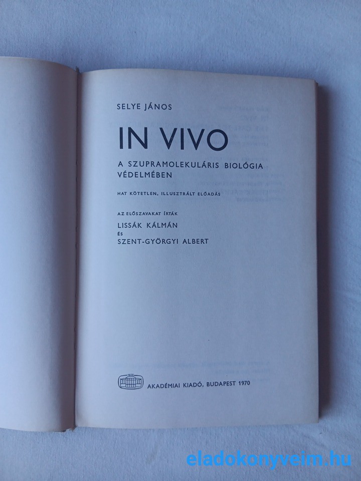 Selye János: In vivo - 3. kép