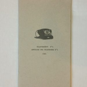 Telefonkönyv No 3. (1985)