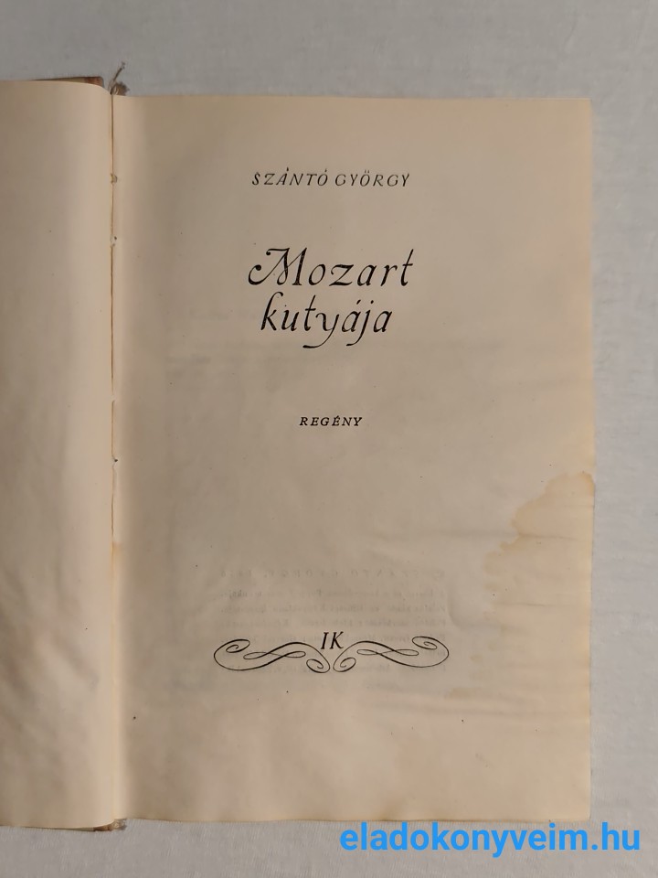 Szántó György: Mozart kutyája - 7. kép