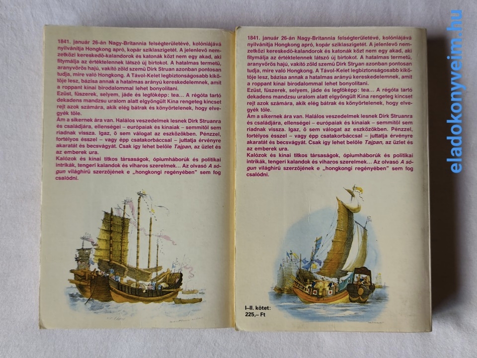 James Clavell: A Tajpan 1-2. (Ázsia-saga 2.) - 2. kép