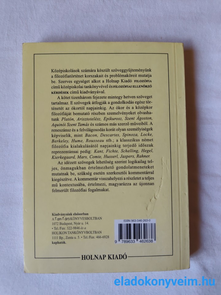 Steiger Kornél (szerk.): Bevezetés a filozófiába - 3. kép
