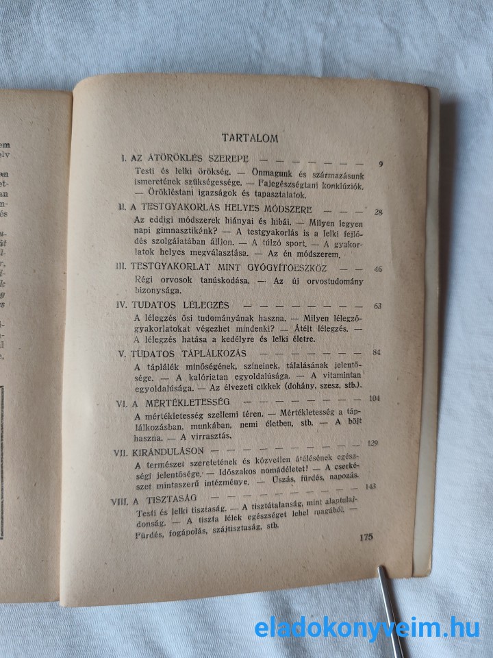 Weninger Antal: Az egészség testi és lelki forrásai - 5. kép