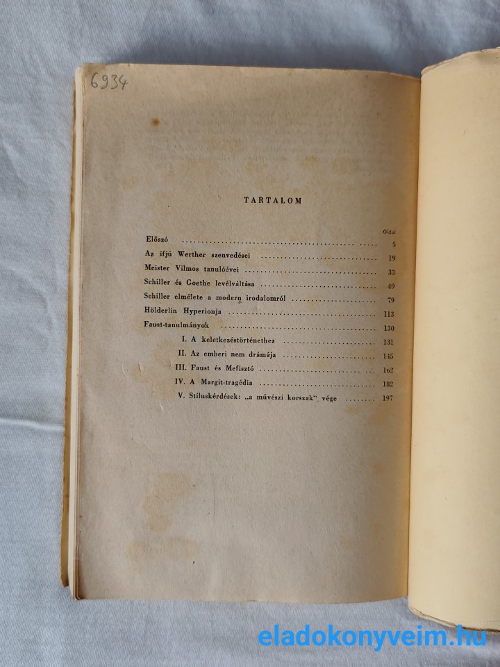Lukács György: Goethe és kora - 3. kép